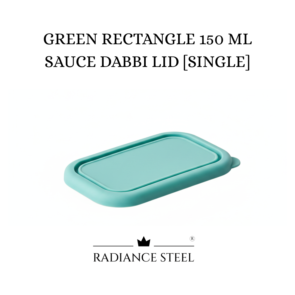 Silicone Lids for Airtight Round | Rectangle Sauce And Round Snack Containers | Canisters