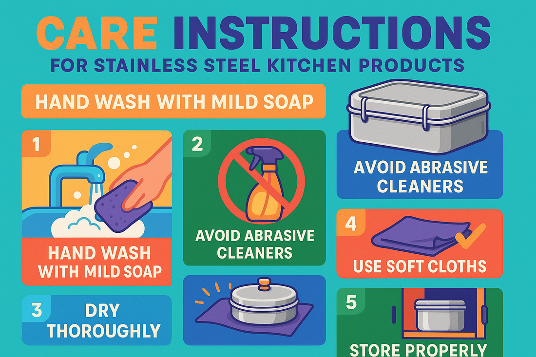 Care list of Stainless Steel Products