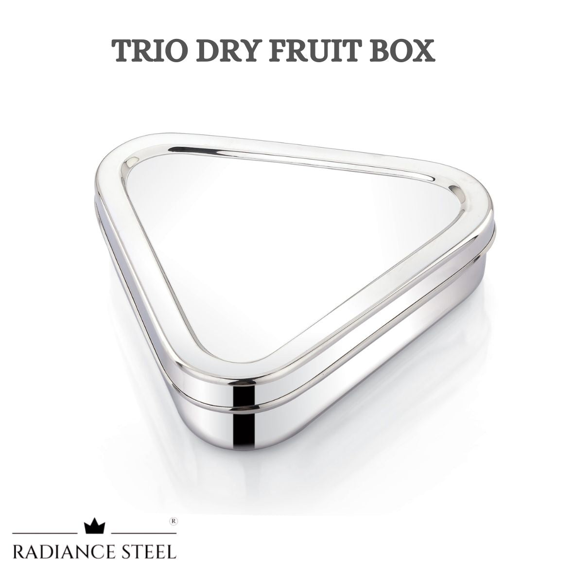 Trio Dry Fruit Box Ideal for Gifting | Storing Puja items | Keeping Sweets| Dry fruits With A Spoon