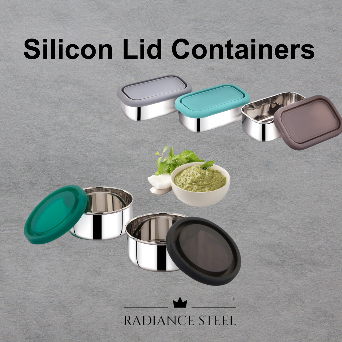 Silicone Lids for Airtight Containers
