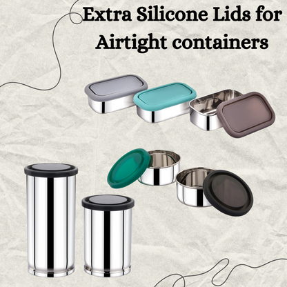 Silicone Lids for Airtight Containers